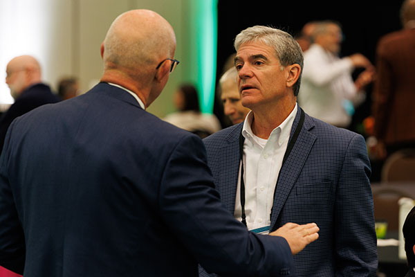 Two Industry leaders having a conversation